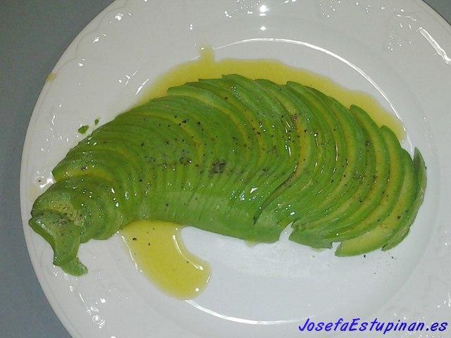 aguacate_alinado_08 Las Otras Recetas - Aguacate laminado y aliñado